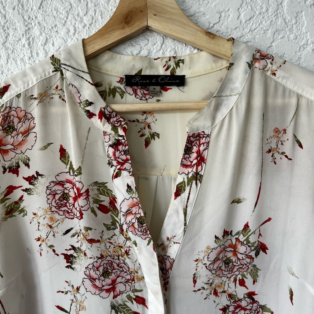Rose & Olive Blouse